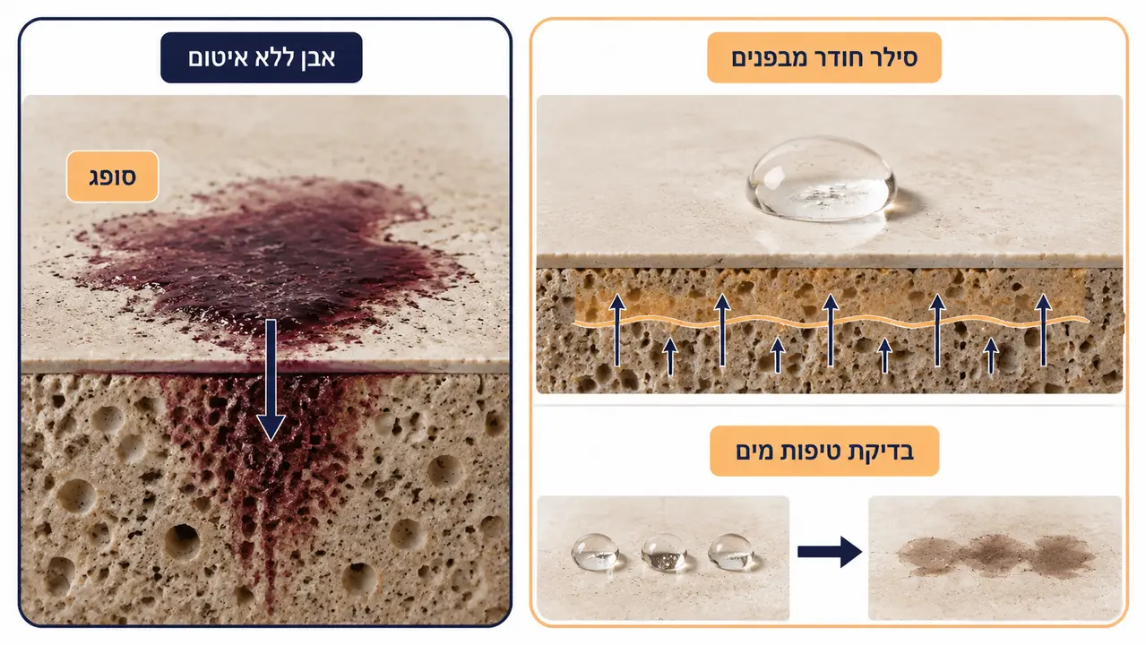 תחזוקת ריצוף פנים מאבן טבעית - מתי ואיך לרענן
